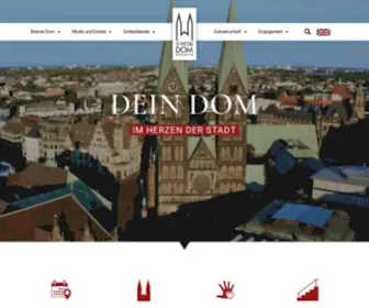 Stpetridom.de(Petri Dom Bremen) Screenshot