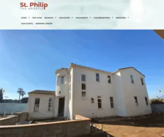 STphiliptheapostle.org(Saint Philip the Apostle) Screenshot