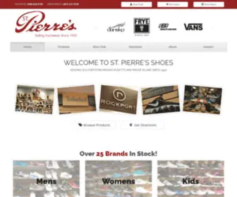 Stpierreshoe.com(Stpierreshoe) Screenshot