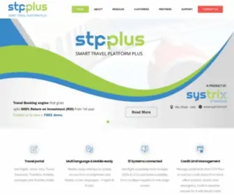 STPplus-ME.com(Get a white label travel booking engine in 15Days. Our travel software) Screenshot