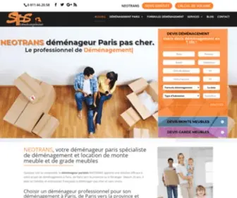 STPS-Star.com(Demenagement Paris : déménagement en toute sérénité avec déménagement STPS) Screenshot