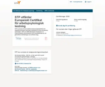 STPsverige.se(SacoTemplates) Screenshot