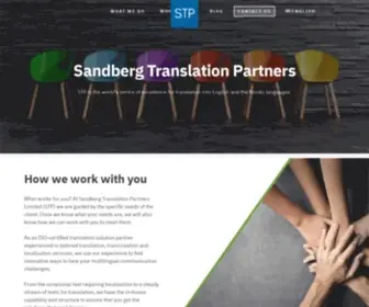 STPtrans.com(Nordic Translation Services) Screenshot