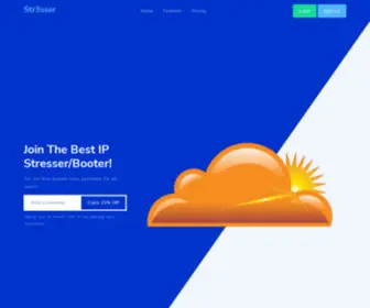 STR3SSer.io(The Best IP Stresser) Screenshot
