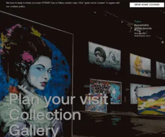 Straatmuseum.com(STRAAT) Screenshot