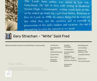 Strachan.blog(Gary Strachan) Screenshot