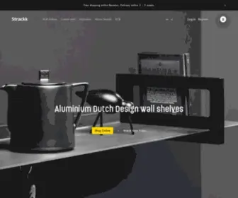 Strackk.com(The strongest floating wall shelves) Screenshot