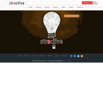 Stractive.com(Oracle Gold Partner Hyperion EPM BI Consulting) Screenshot