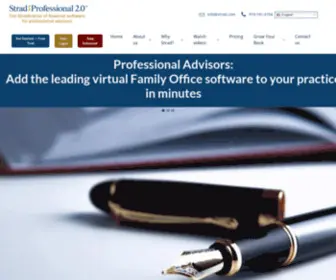 Strad.com(Strad Professional 2.0) Screenshot