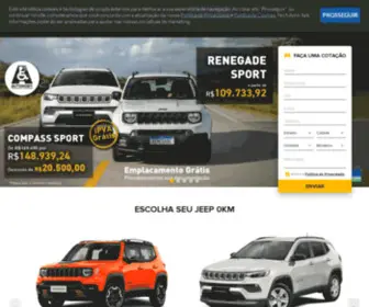 Stradajeep.com.br(Concessionária Jeep em Belo Horizonte) Screenshot