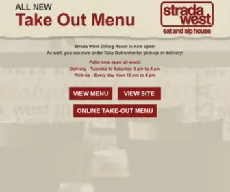 Stradawest.com(Strada West) Screenshot