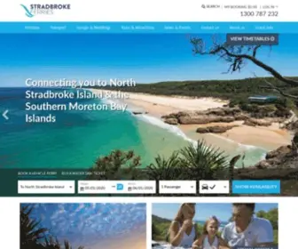 Stradbrokeferries.com.au Screenshot