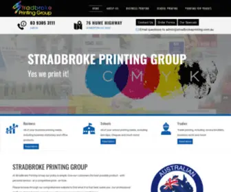 Stradbrokeprinting.com.au(Stradbrokeprinting) Screenshot