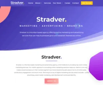 Stradver.com(Advertising & Digital Marketing Agency in Ghatkopar) Screenshot