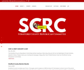 Straffordcountyrepublicans.org(Strafford County Republican Committee) Screenshot