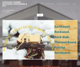 Strahan.ie(STRAHAN TIMBER BUILDERS PROVIDERS & DIY) Screenshot