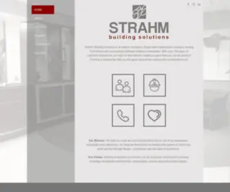 Strahmbuildingsolutions.com(Strahm Building Solutions) Screenshot