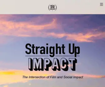 Straight-UP-Impact.com(THE INTERSECTION OF FILM AND SOCIAL IMPACT) Screenshot