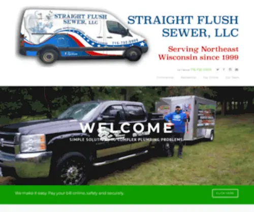 Straightflushsewer.com(Straight Flush Sewer) Screenshot