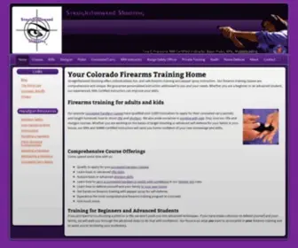 Straightforwardshooting.com(Straightforward Shooting Firearms Training) Screenshot