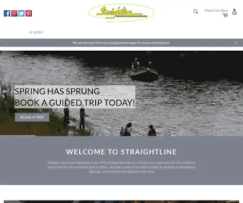 Straightlinesports.com(Straightline Outdoor Sports) Screenshot