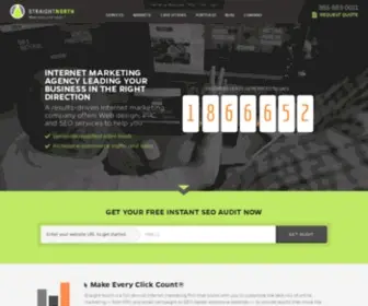 Straightnorth.com(Our nationally recognized Internet marketing company) Screenshot