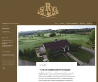 Straightrivergolfcourse.com(Straight River Golf Course) Screenshot