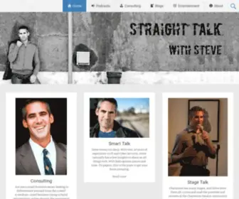 Straighttalkwithsteve.net(Straight Talk With Steve) Screenshot