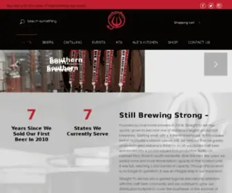 Straighttoale.com(Brewery, Distillery, Restaurant, & Event Space) Screenshot