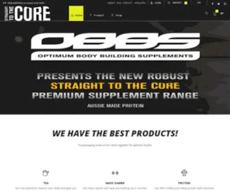 Straighttothecore.com.au(Optimum Body Building Supplements) Screenshot