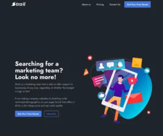 Strail.org(Digital Marketing Agency) Screenshot