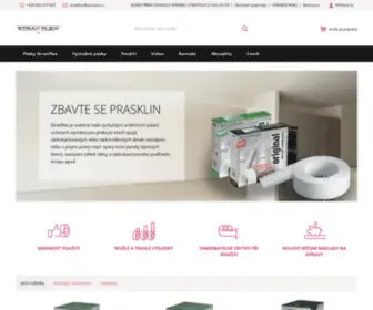 Straitflex.cz(Výztužné a těsnící pásky) Screenshot