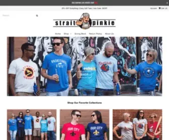 Straitpinkie.com(Strait Pinkie) Screenshot