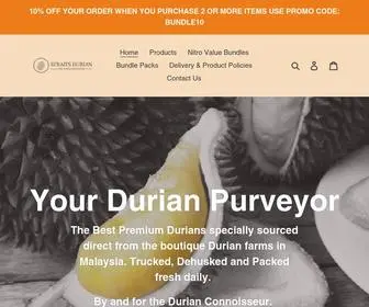 Straitsdurian.com(Straits Durian) Screenshot