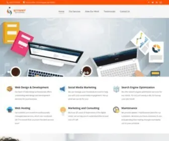 Straitwebsolutions.com(Strait Web Solutions) Screenshot