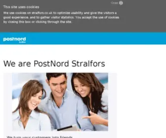 Stralfors.com(PostNord Str) Screenshot