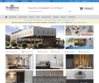 Straluma.be(Lampen & Verlichting Online Kopen) Screenshot