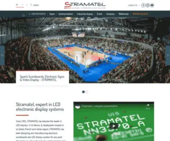 Stramatel.fr(Affichage sportif) Screenshot