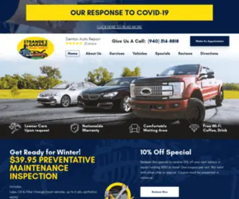 Strandesgarage.com(Denton Auto Repair) Screenshot