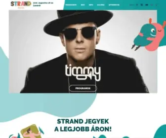 Strandfesztival.com(STRAND Fesztivál) Screenshot