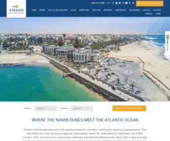 Strandhotelswakopmund.com(Strand Hotel Swakopmund) Screenshot