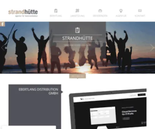Strandhuette-Agentur.de(Werbeagentur strandhütte) Screenshot