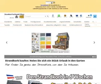 Strandkorb-Fachhandel.de(Strandkorb kaufen) Screenshot