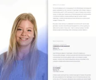 Strandly.dk(Amalie Kjelstrup) Screenshot