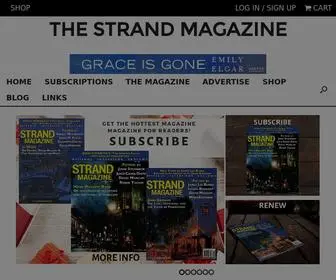 Strandmag.com(The Strand Mystery Magazine) Screenshot