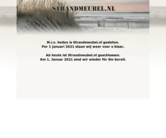 Strandmeubel.nl(Steigerhouten meubelsets met kussens) Screenshot