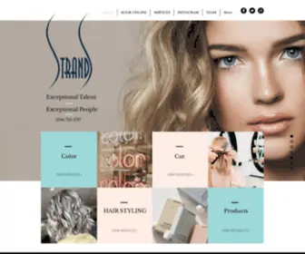 Strands-Hair.com(Hair Salon) Screenshot