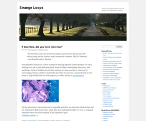 Strange-Loops.com(Strange Loops) Screenshot