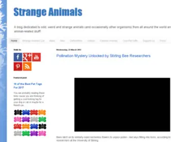 Strangeanimals.info(Strangeanimals info) Screenshot