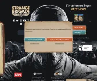 Strangebrigade.com(Strange Brigade) Screenshot